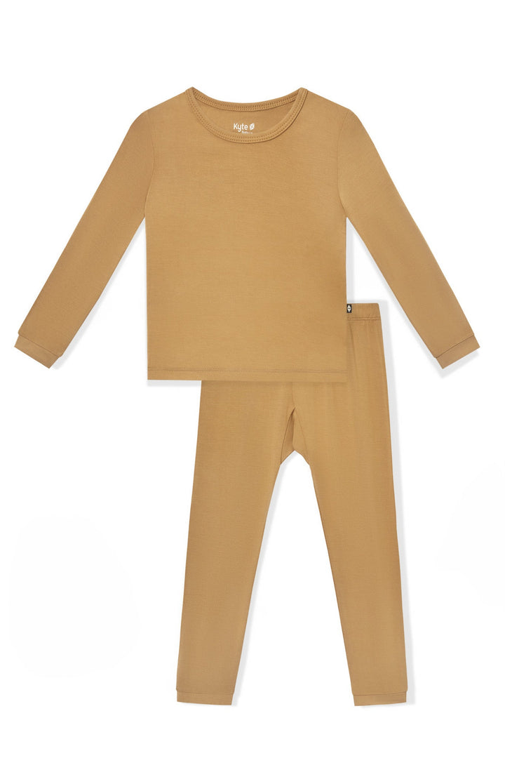 Kyte Baby Long Sleeve Pajamas (Ochre)