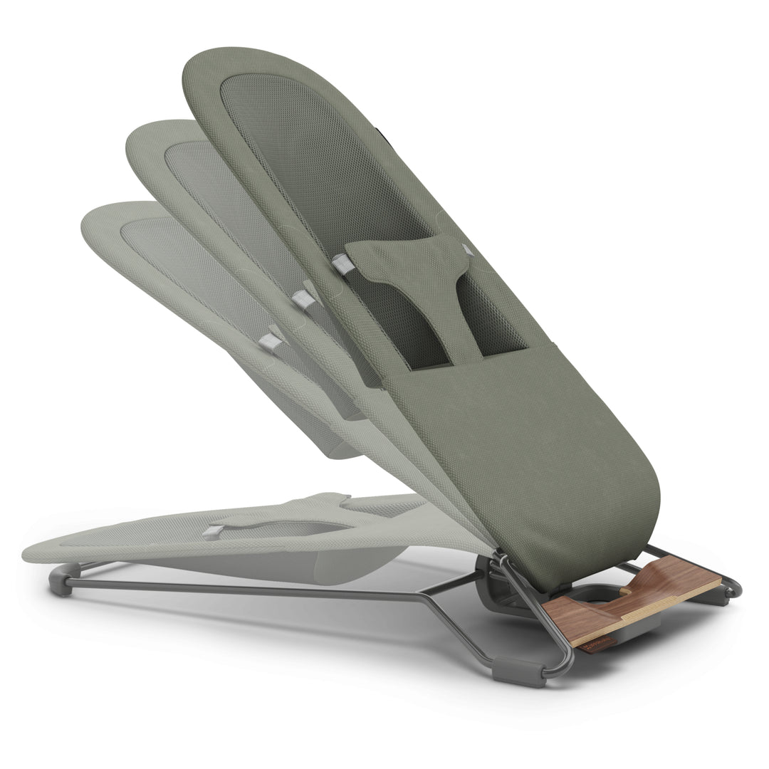 UPPAbaby Mira V2 3-in-1 Bouncer (Maddie - Green Soft Knit)