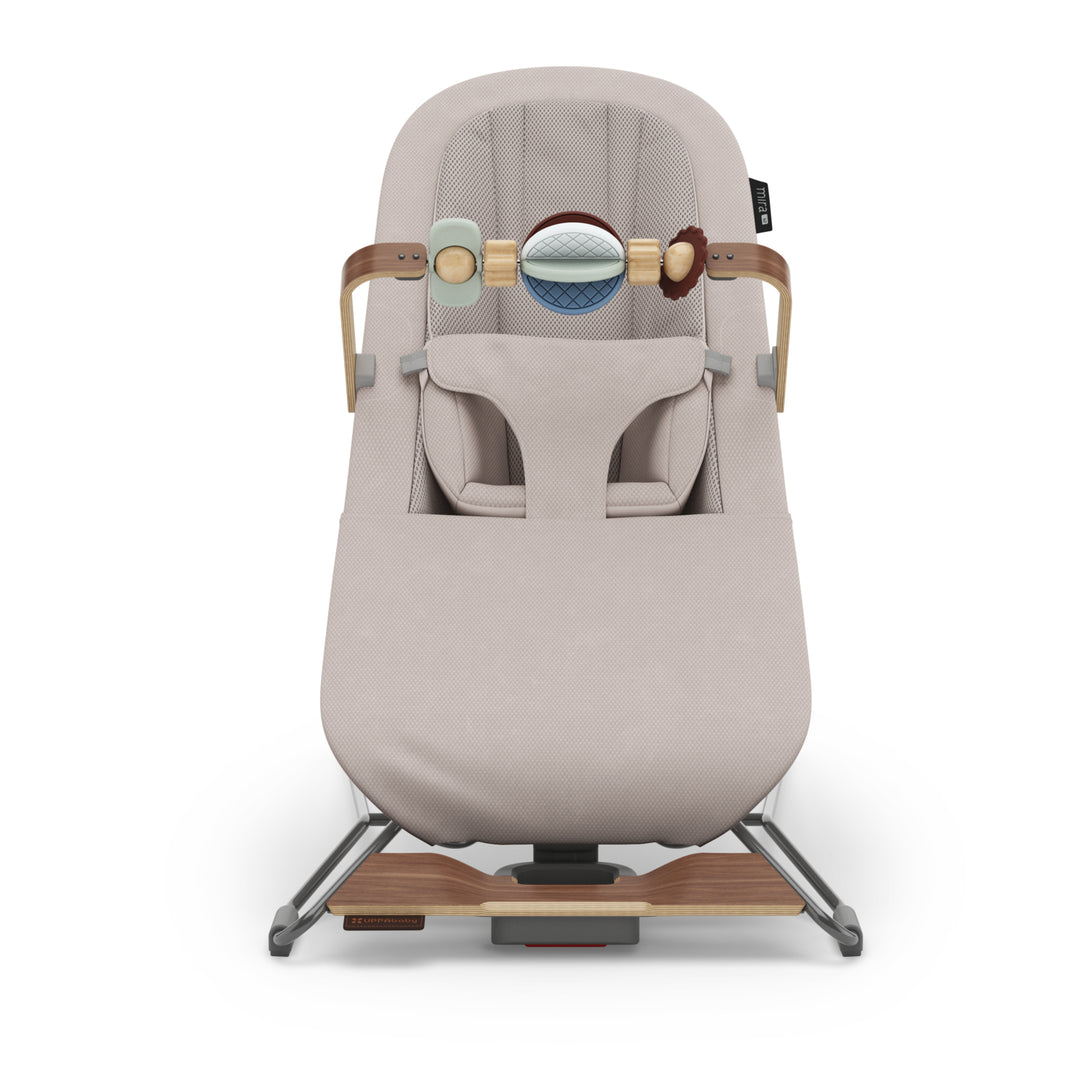 UPPAbaby Mira V2 3-in-1 Bouncer (Townsend - Beige Soft Knit)