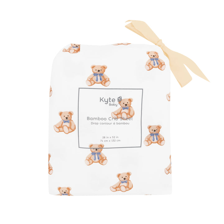 Kyte Baby Crib Sheet (Teddy Bear)