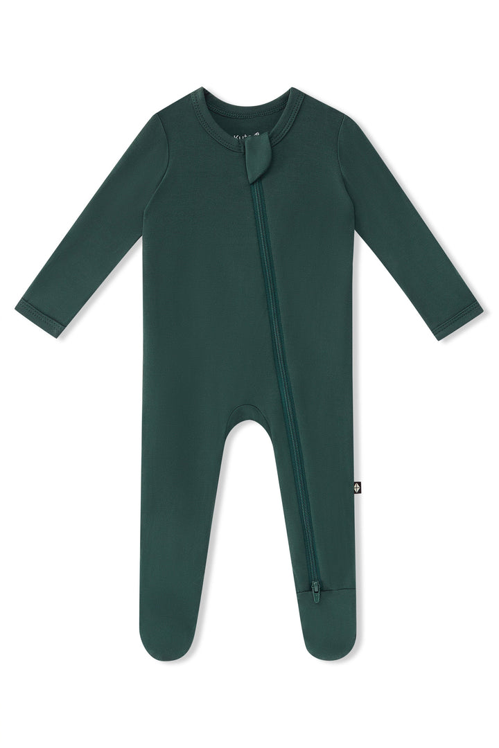 Kyte Baby Zippered Footie (Cypress)