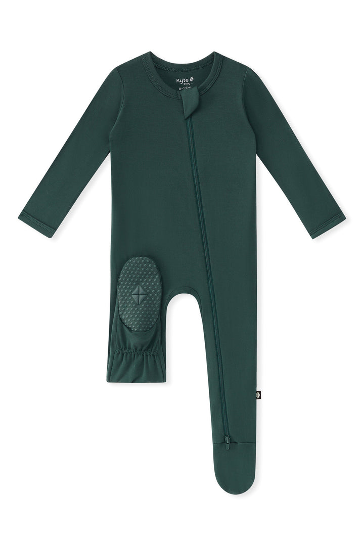 Kyte Baby Zippered Footie (Cypress)