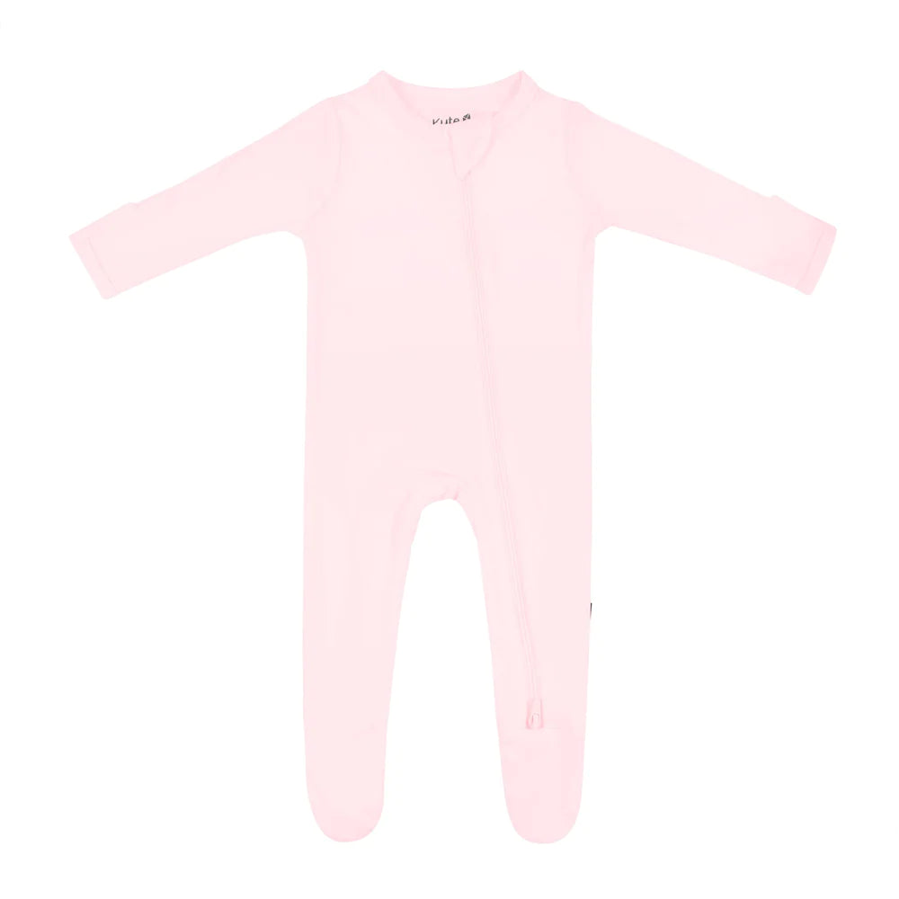 Kyte Baby Zippered Footie (Sakura)