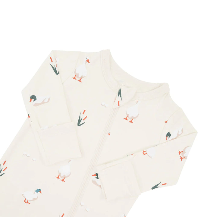 Kyte Baby Zippered Footie (Duck)