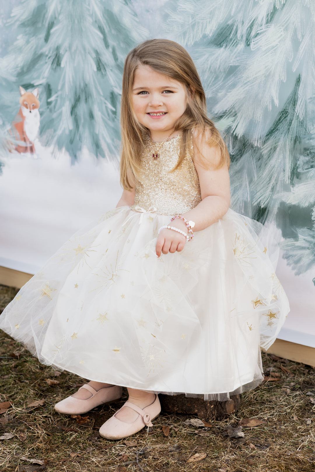 Great Pretenders Glam Party Dress (Golden)