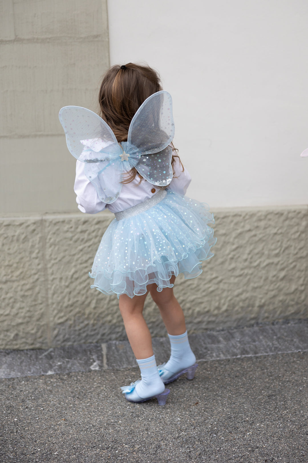 Great Pretenders Celestial Fairy Wings, Tutu & Wand (Iridescent)