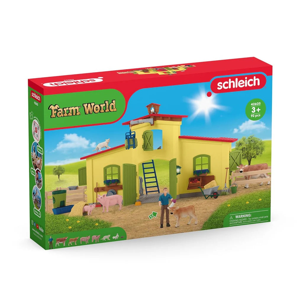 Schleich Large Farm (Yellow)