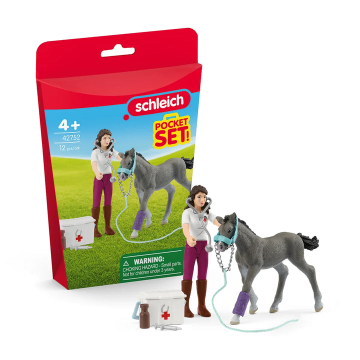 Schleich Ms Kramer with foal