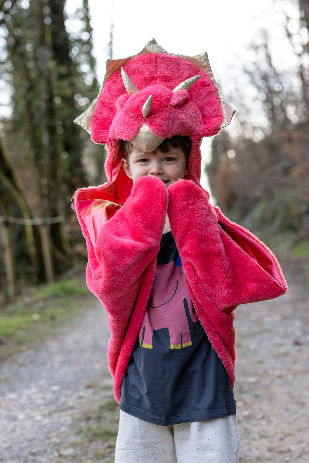 Great Pretenders Cuddle Cape (Triceratops)