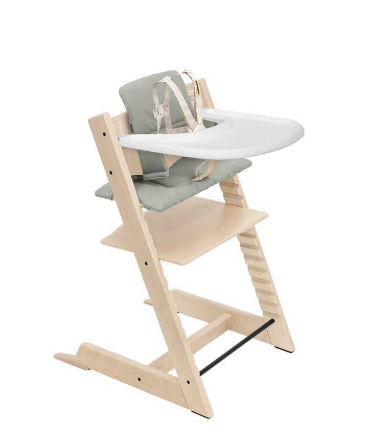 Stokke Tripp Trapp High Chair 2 Set (Natural/Glacier Green)