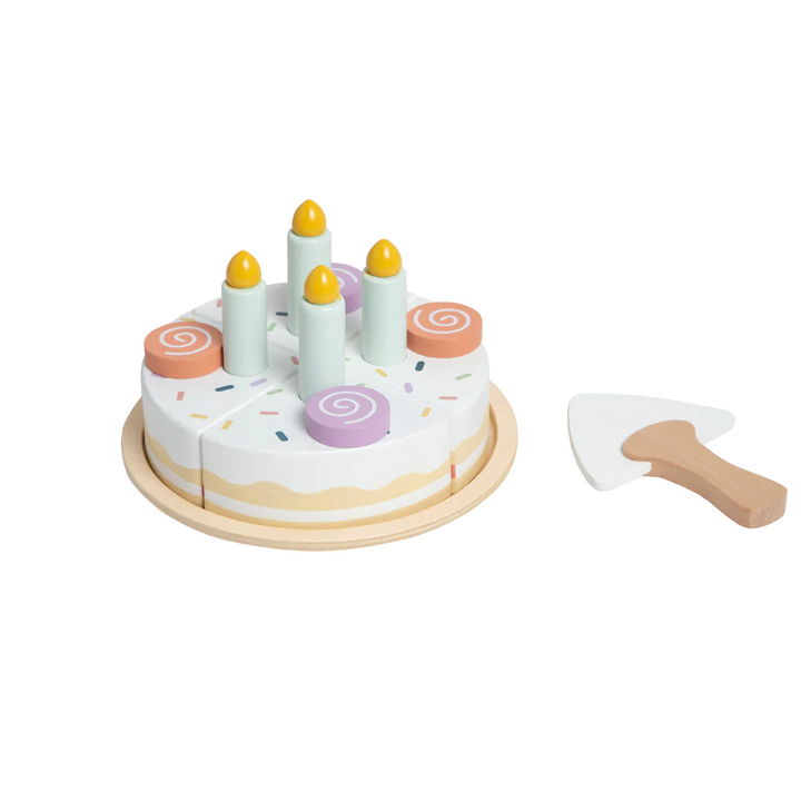 Pearhead Wooden Cake Set