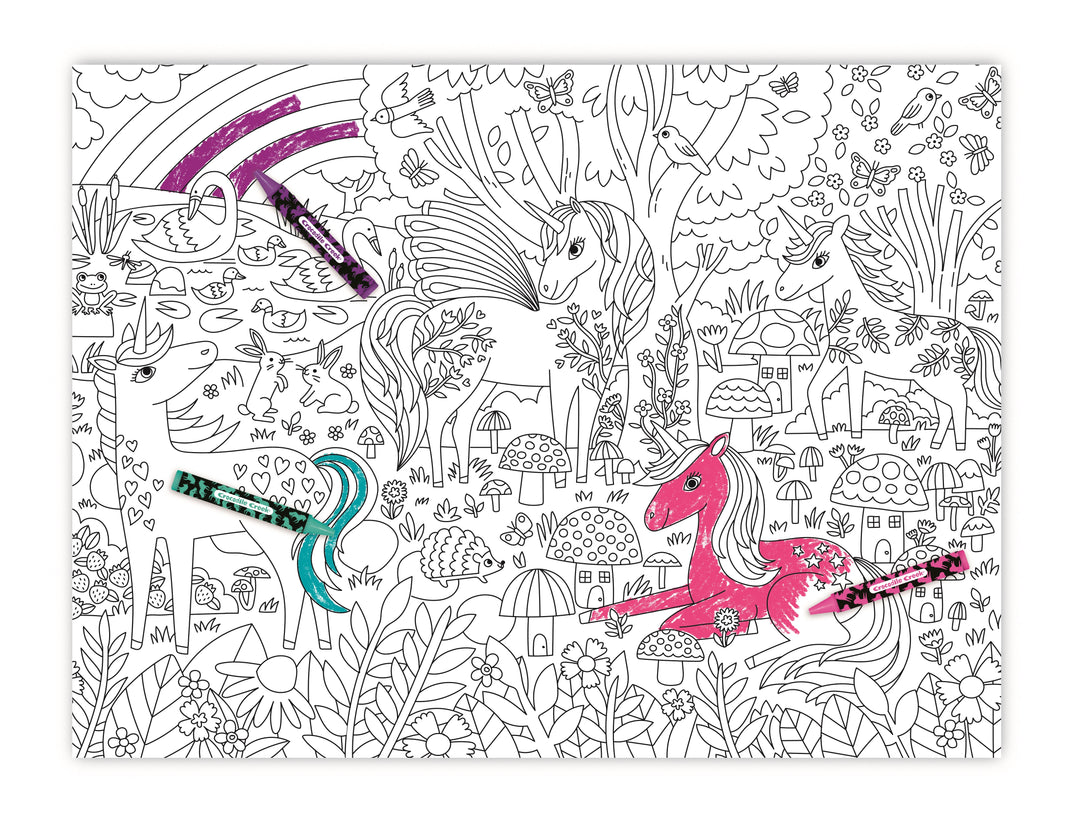 Crocodile Creek Colouring Art Set