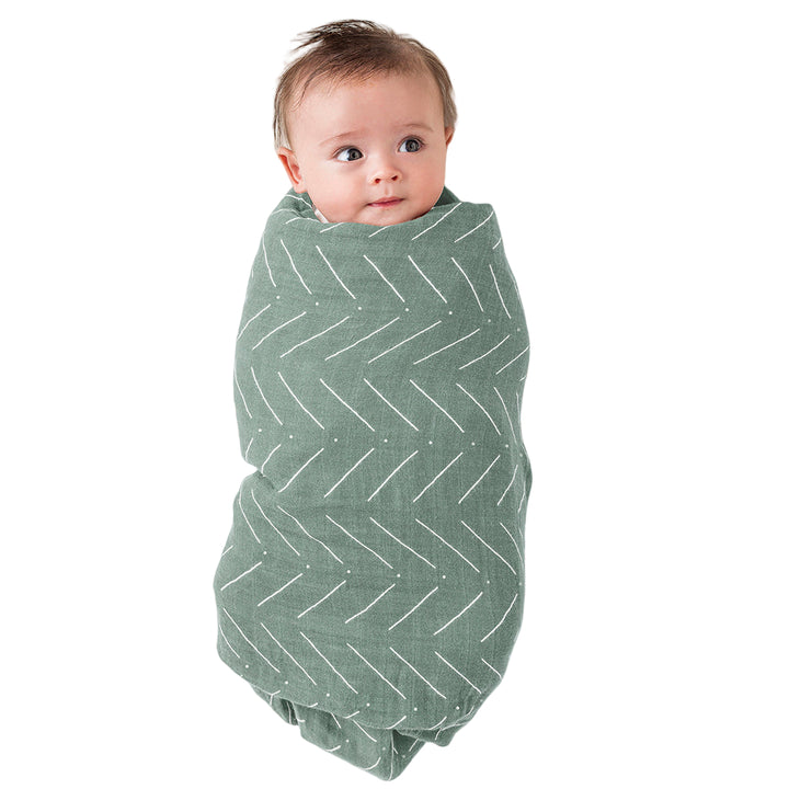 Itzy Ritzy Breastfeeding Boss (Sage Mudcloth)