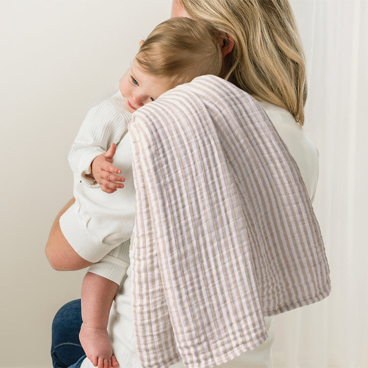 Itzy Ritzy Breastfeeding Boss (Chai Stripes)