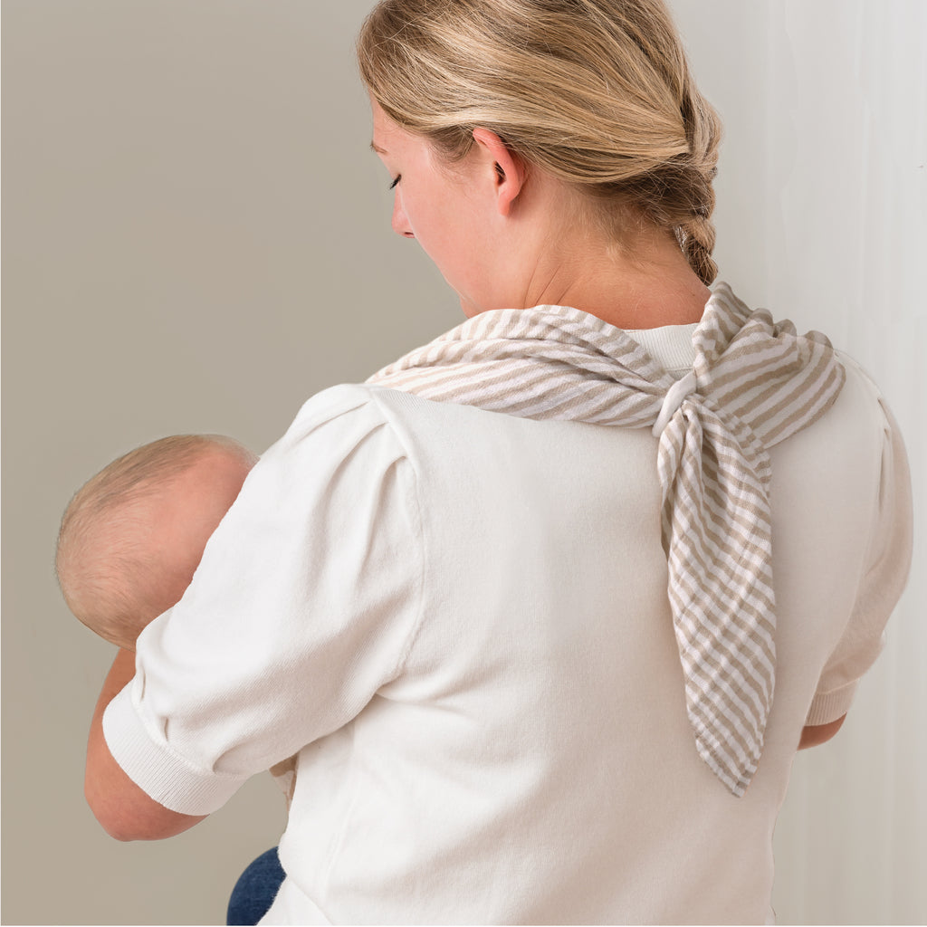 Itzy Ritzy Breastfeeding Boss (Chai Stripes)