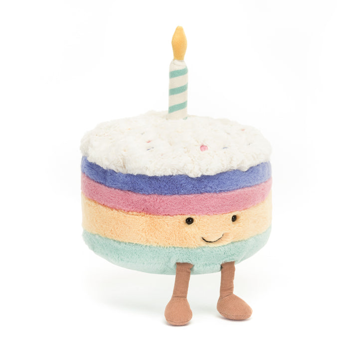 Jellycat Amuseables Rainbow Birthday Cake