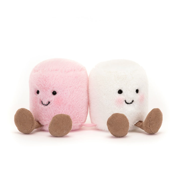 Jellycat Amuseables Pink & White Marshmallows