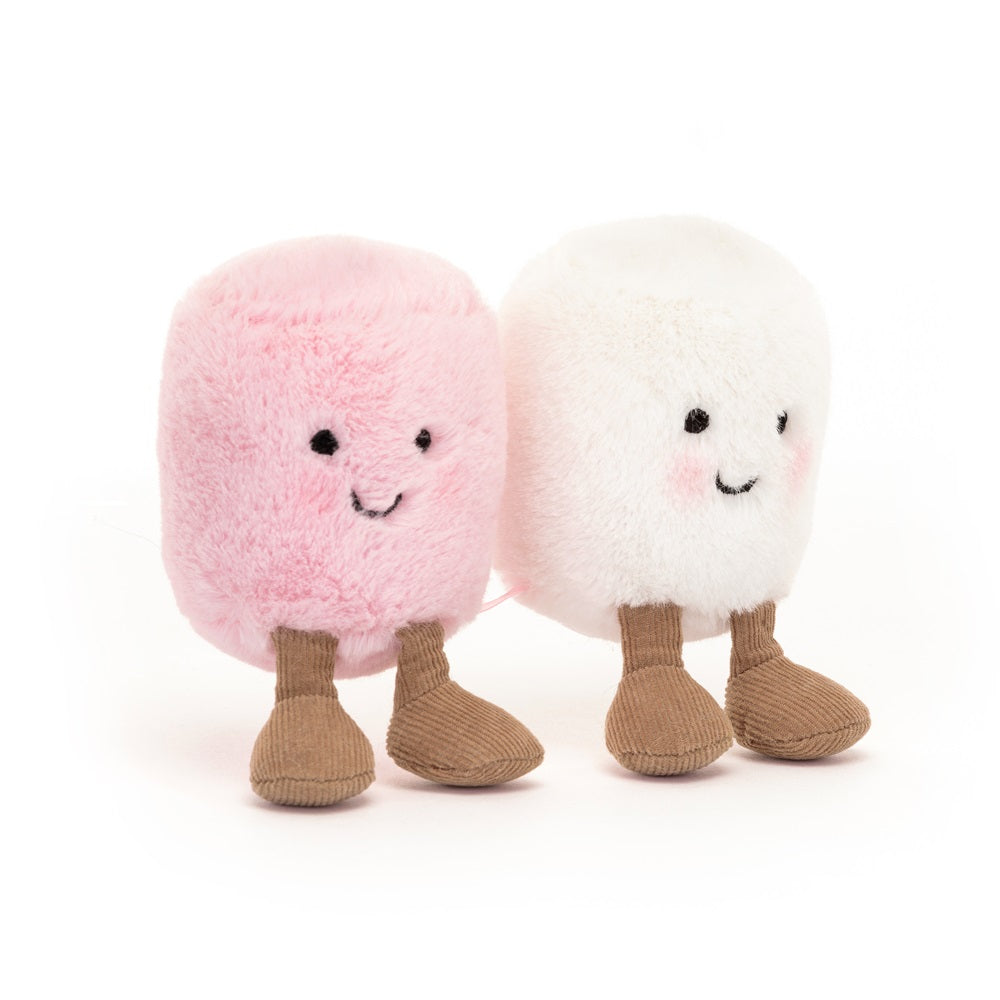 Jellycat Amuseables Pink & White Marshmallows
