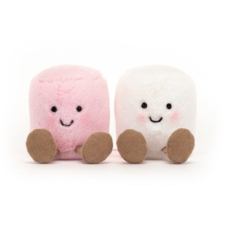 Jellycat Amuseables Pink & White Marshmallows