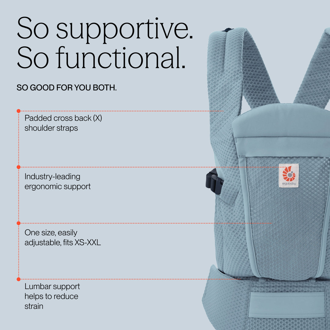 Ergobaby Omni Lite Mesh (Pearl Grey)