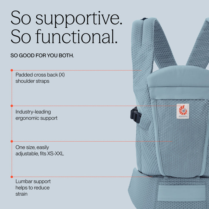 Ergobaby Omni Lite Mesh (Pearl Grey)
