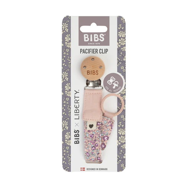 BIBS Paci Clip X Liberty (Eloise Blush)-Health-BIBS-031974 EB-babyandme.ca