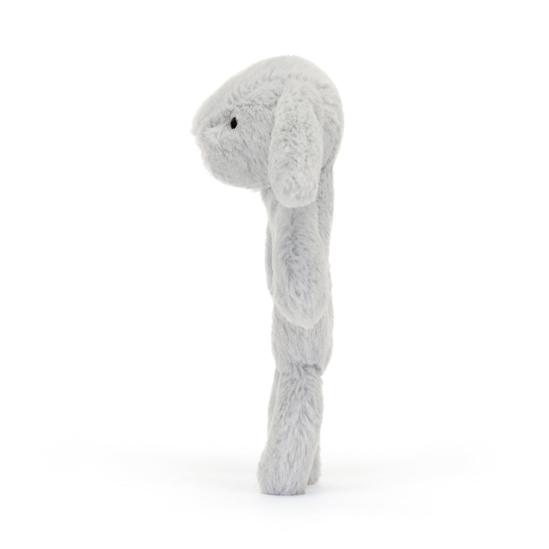 Jellycat Bashful Grey Bunny Ring Rattle