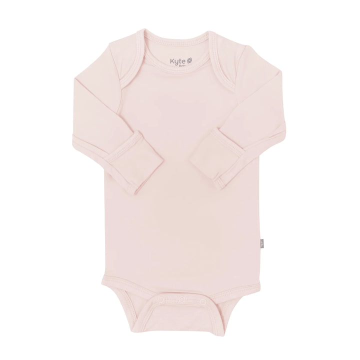 Kyte Baby Long Sleeve Bodysuit (Blush)