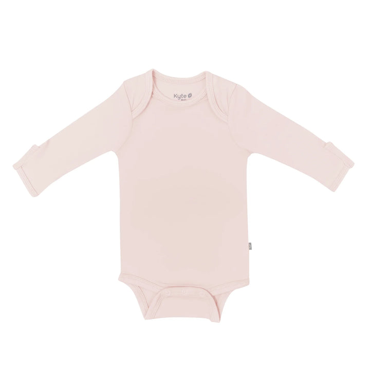 Kyte Baby Long Sleeve Bodysuit (Blush)