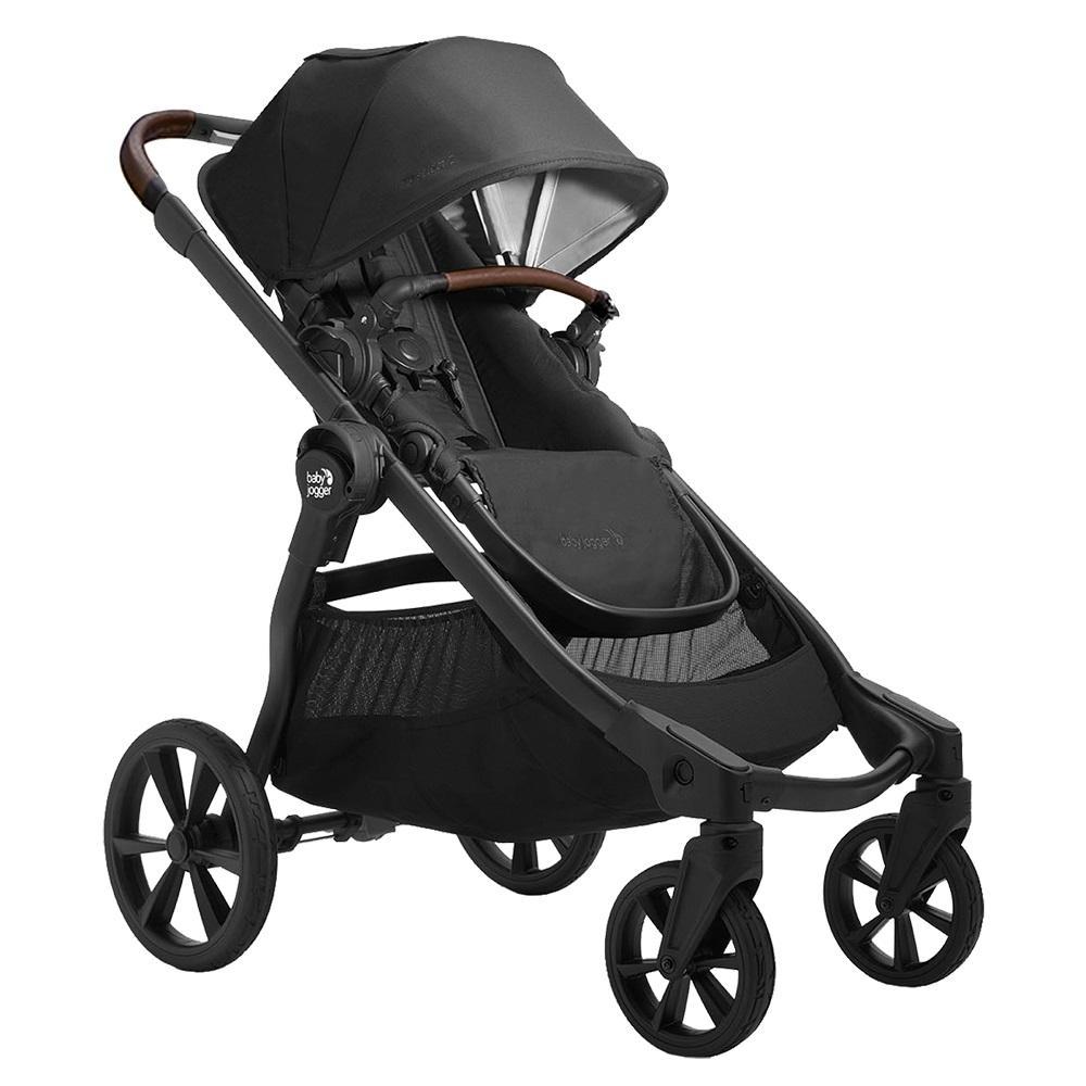 Baby Jogger City Select 2 Eco + Second seat Lunar Black Bundle-Gear-Baby Jogger-031995 LB BUN-babyandme.ca