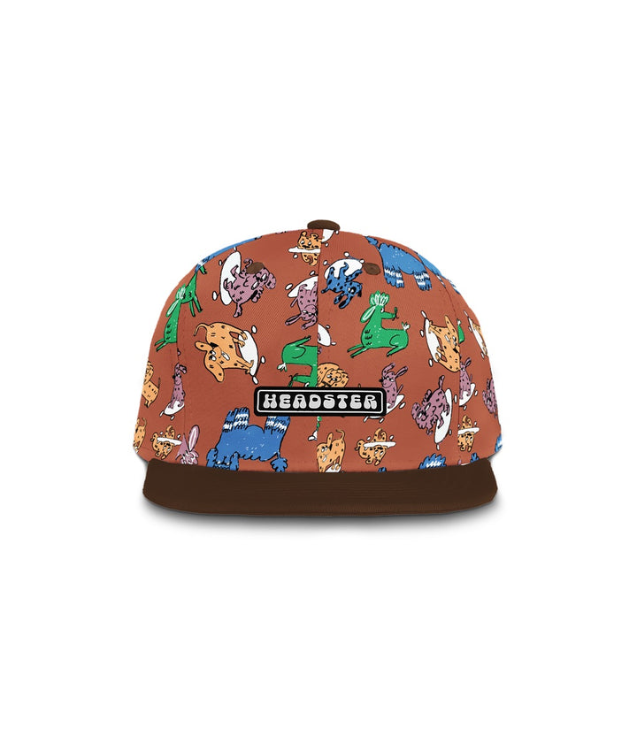 Headster Kids Best Buds Dark Orange Snapback