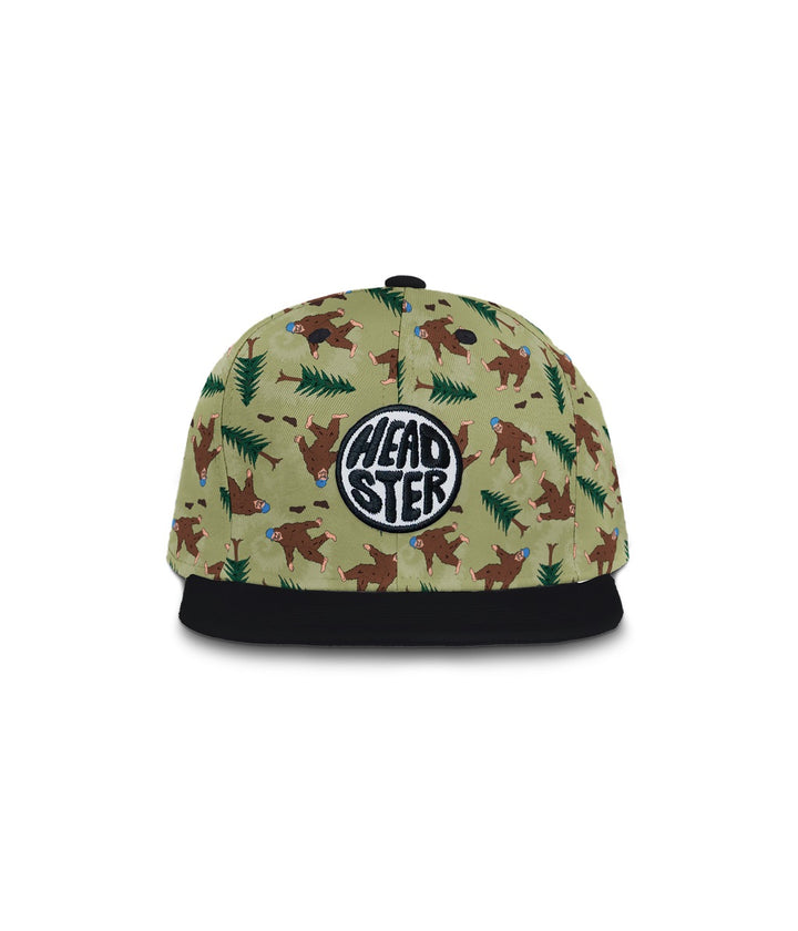 Headster Kids Big Foot White Sand Snapback