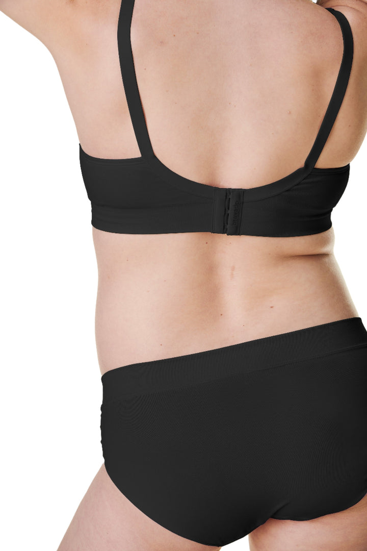 Bravado Scoop Neck Maternity & Nursing Bra (Black)- CLEARANCE