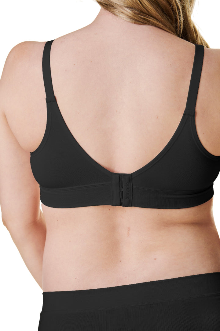 Bravado V-Neck Maternity & Nursing Bra (Black)