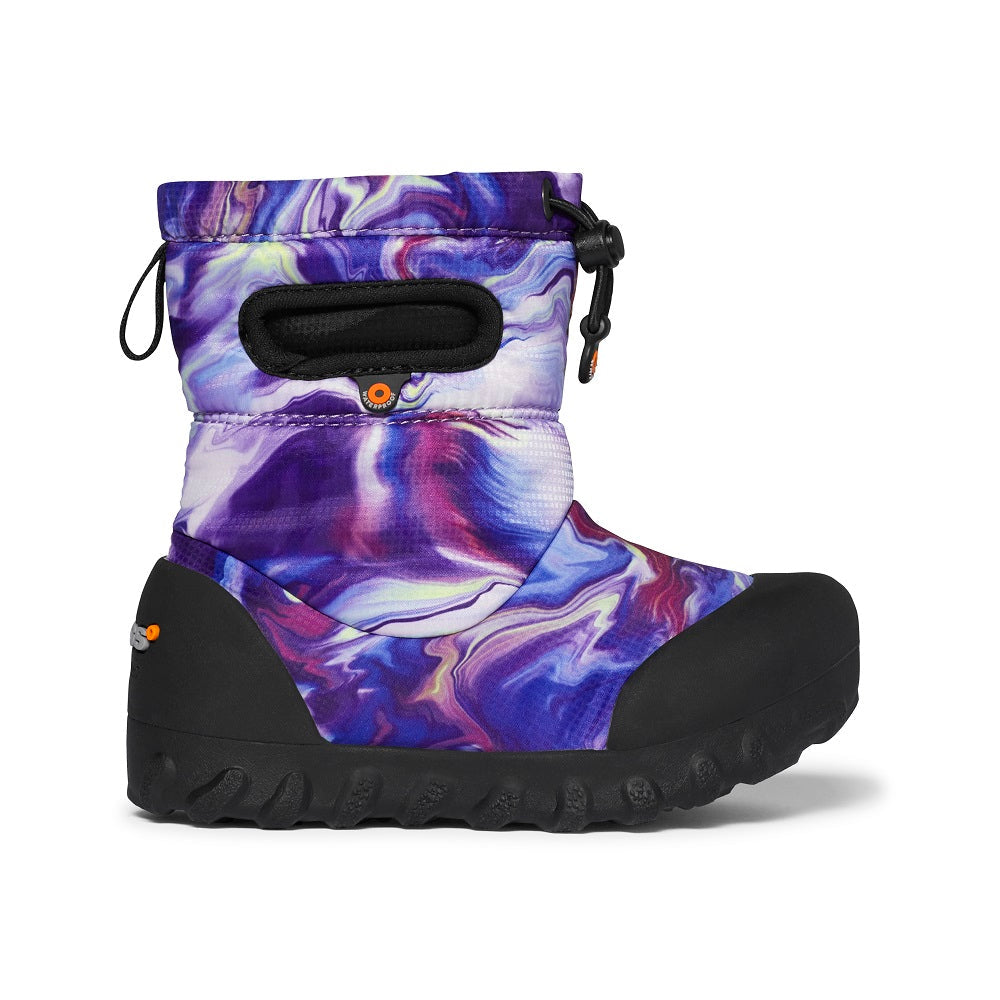 Bogs Baby B-Moc Snow (Oil Twist Purple Multi)-Apparel-Bogs--babyandme.ca