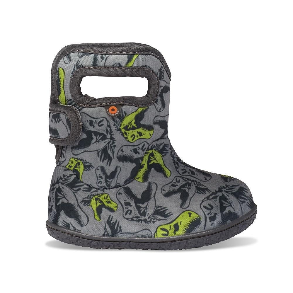 Bogs Baby Bogs (Cool Dinos Grey Multi)-Apparel-Bogs--babyandme.ca