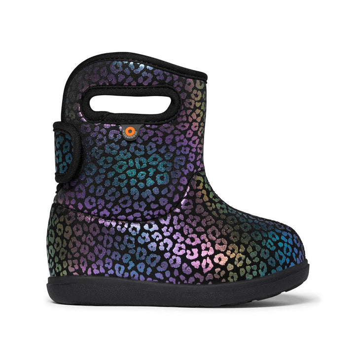 Bogs Baby Bogs II (Rainbow Leopard Black Multi)-Apparel-Bogs--babyandme.ca