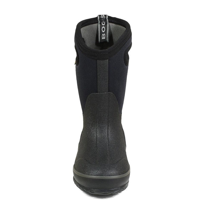 Bogs Kids Classic (Solid Black)-Apparel-Bogs--babyandme.ca