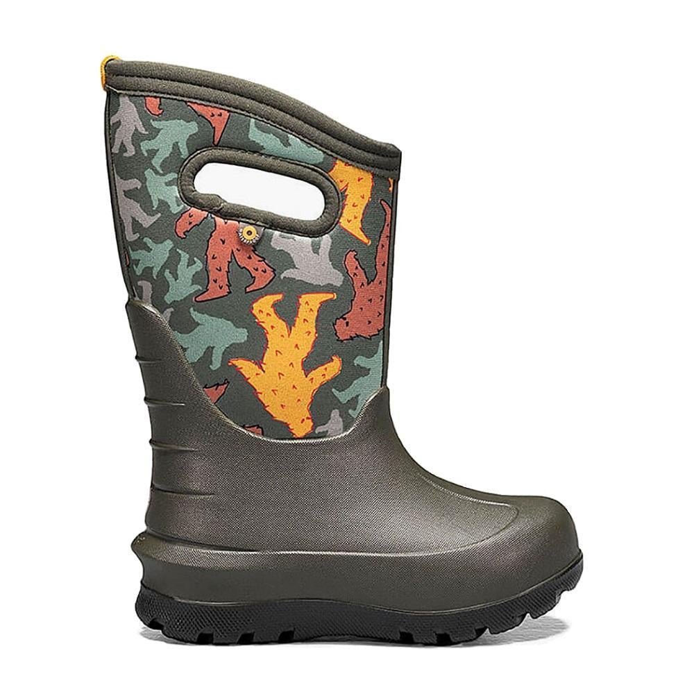 Bogs Kids Neo-Classic (Bigfoot Dark Green Multi)-Apparel-Bogs--babyandme.ca
