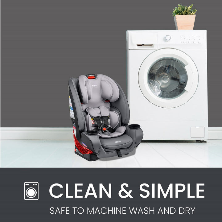 Britax One4Life ClickTight (Glacier Graphite SafeWash)-Gear-Britax-028398 GG-babyandme.ca