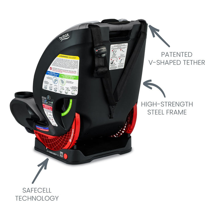 Britax One4Life ClickTight (Glacier Graphite SafeWash)-Gear-Britax-028398 GG-babyandme.ca