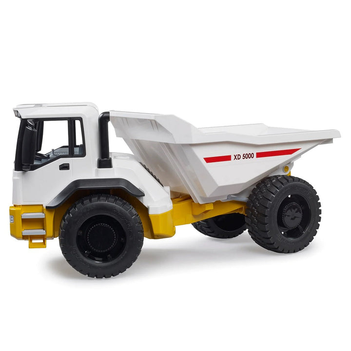 Bruder Dumper 2 Years+ (Yellow/White)-Toys & Learning-Bruder-031953 YW-babyandme.ca