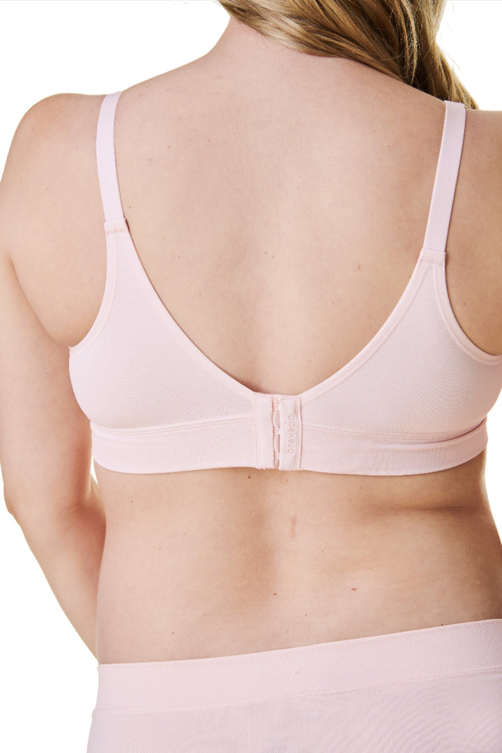 Bravado V-Neck Maternity & Nursing Bra (Chalk Pink)