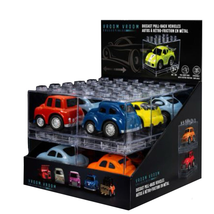 Vroom Vroom Collectibles Diecast Pull-Back Vehicles (City)