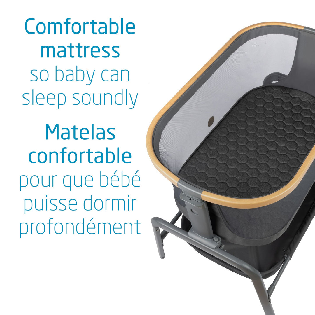 maxi cosi iora graphite Maxi Cosi Iora Bedside Bassinet (Classic Graphite)