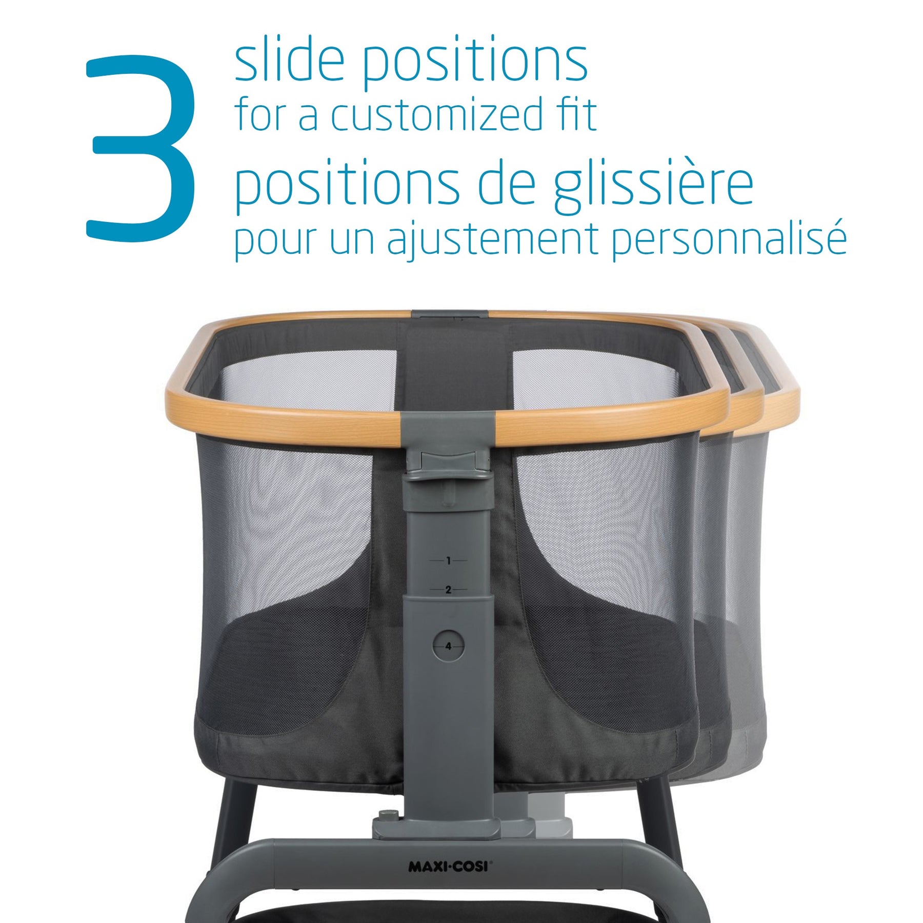 Maxi Cosi Iora Bedside Bassinet (Classic Graphite) – Kelowna Store