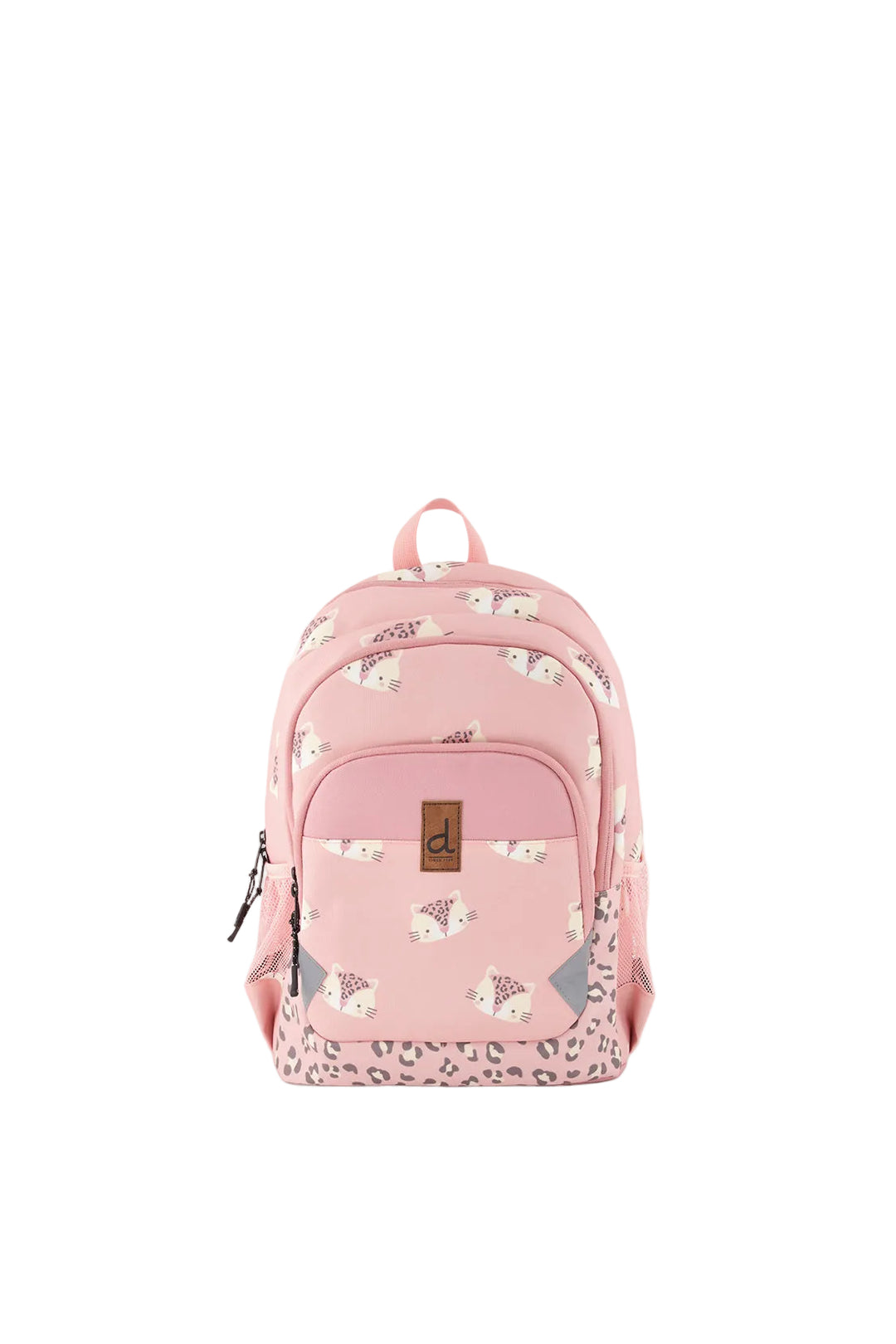 Deux par Deux Little Kids Backpack (Pink Leopard)