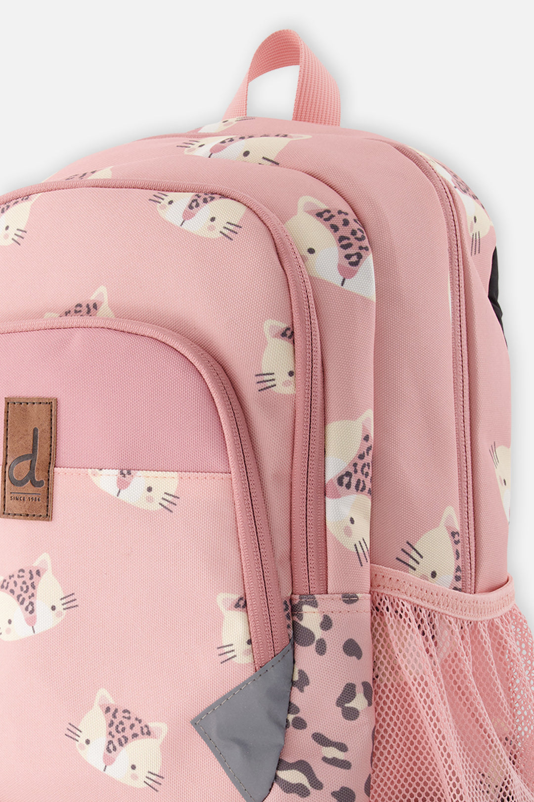 Deux par Deux Little Kids Backpack (Pink Leopard)