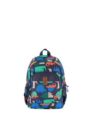Deux par Deux Little Kids Backpack (Geometric Dinosaur)