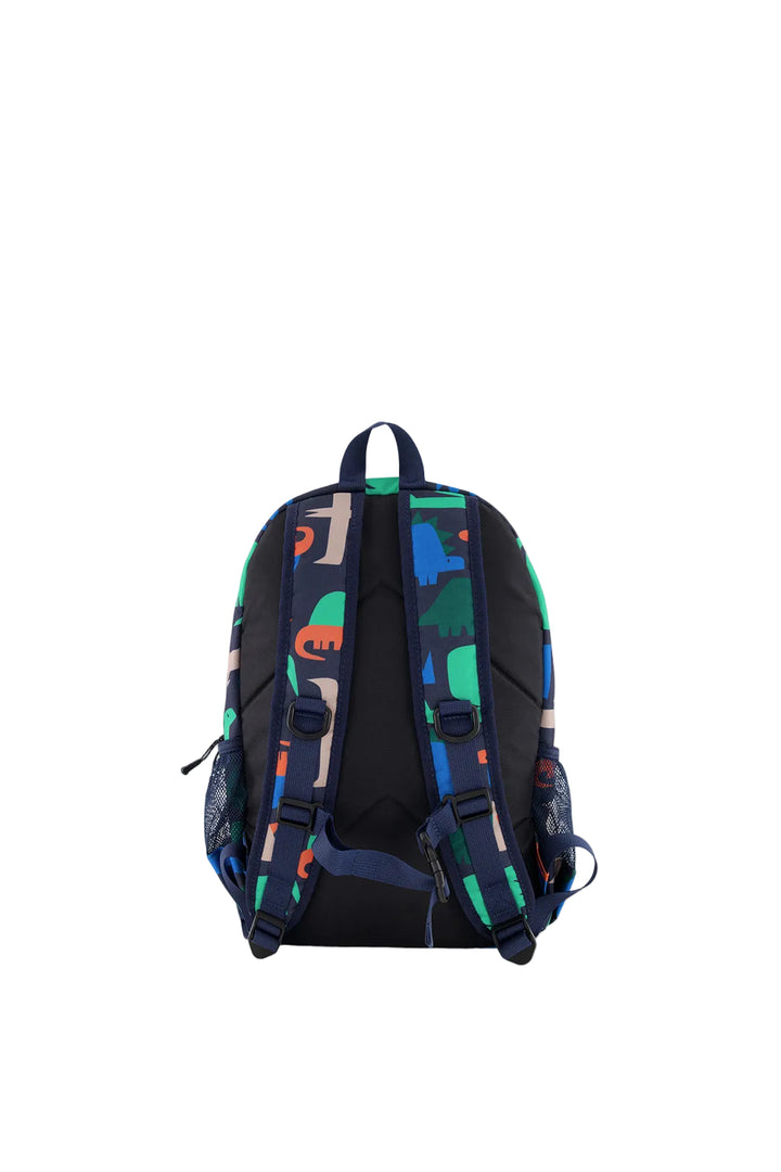 Deux par Deux Little Kids Backpack (Geometric Dinosaur)